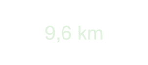 9,6 km