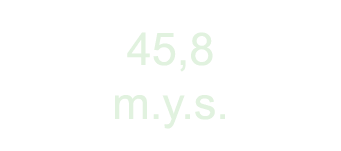 45,8 m.y.s.