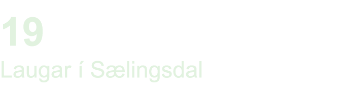 19 Laugar  S lingsdal